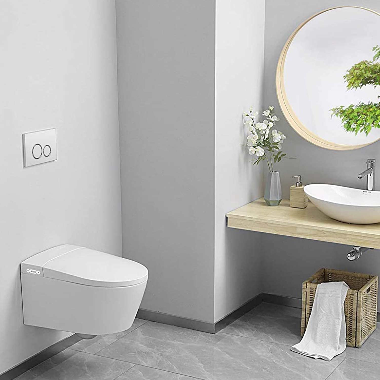 TopToilet Suspens Crystal Plus - Visuel d'ambiance